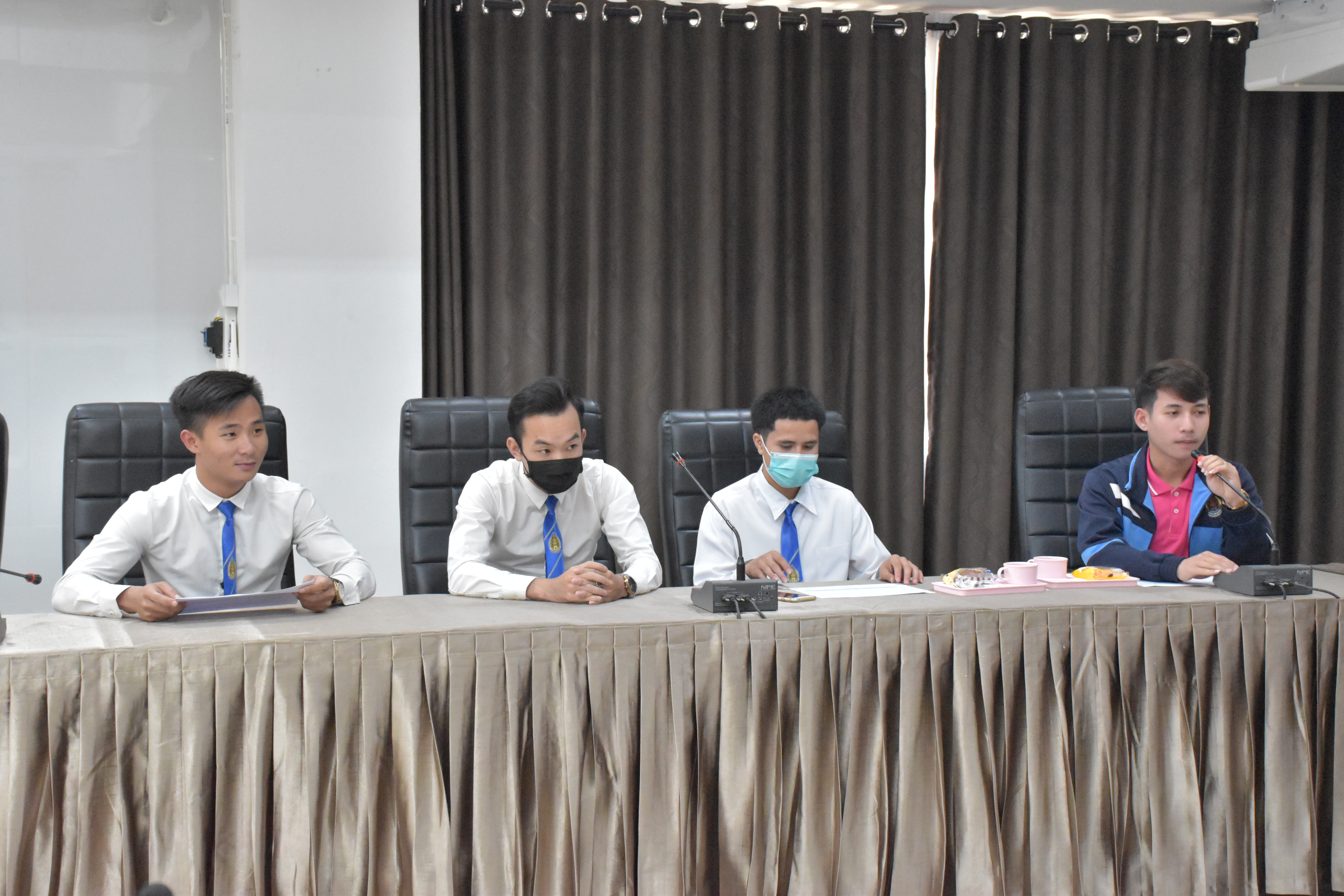 กิจกรรมพบปะเยี่ยมเยือนนักศึกษาต่างชาติ ที่เข้าศึกษาต่อใน ม.นครพนม