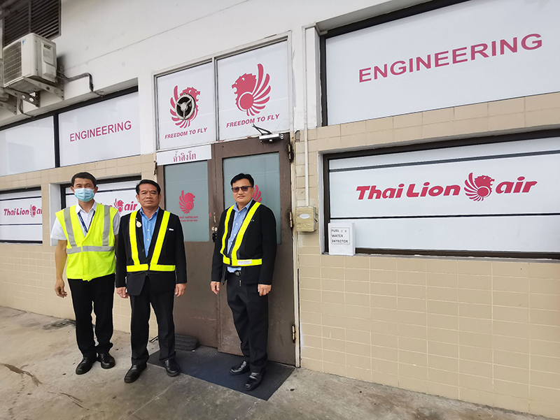 ม.นครพนม หารือการพัฒนาการเรียนการสอนด้านการบินและอากาศยาน ณ ศูนย์ฝึกการบิน บ.ไทยไลอ้อนแอร์ จำกัด