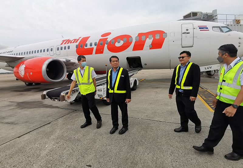 ม.นครพนม หารือการพัฒนาการเรียนการสอนด้านการบินและอากาศยาน ณ ศูนย์ฝึกการบิน บ.ไทยไลอ้อนแอร์ จำกัด