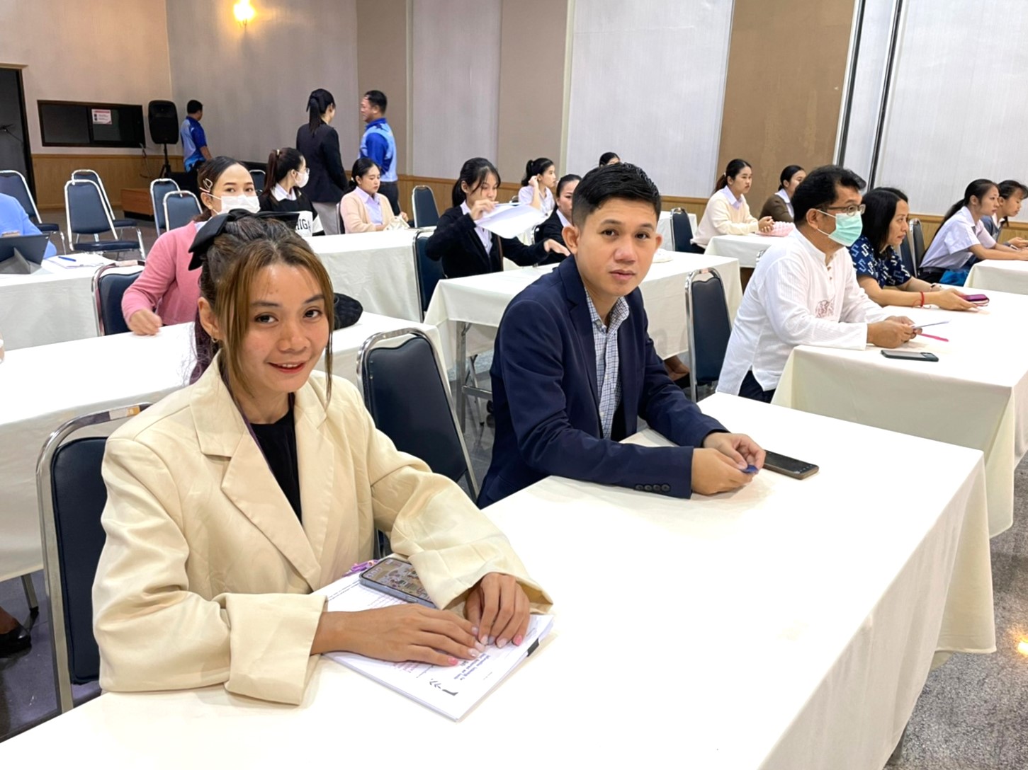 ม.นครพนม จัดเวทีแสดงวิสัยทัศน์การสรรหาคณบดีวิทยาลัยการท่องเที่ยวและอุตสาหกรรมบริการ