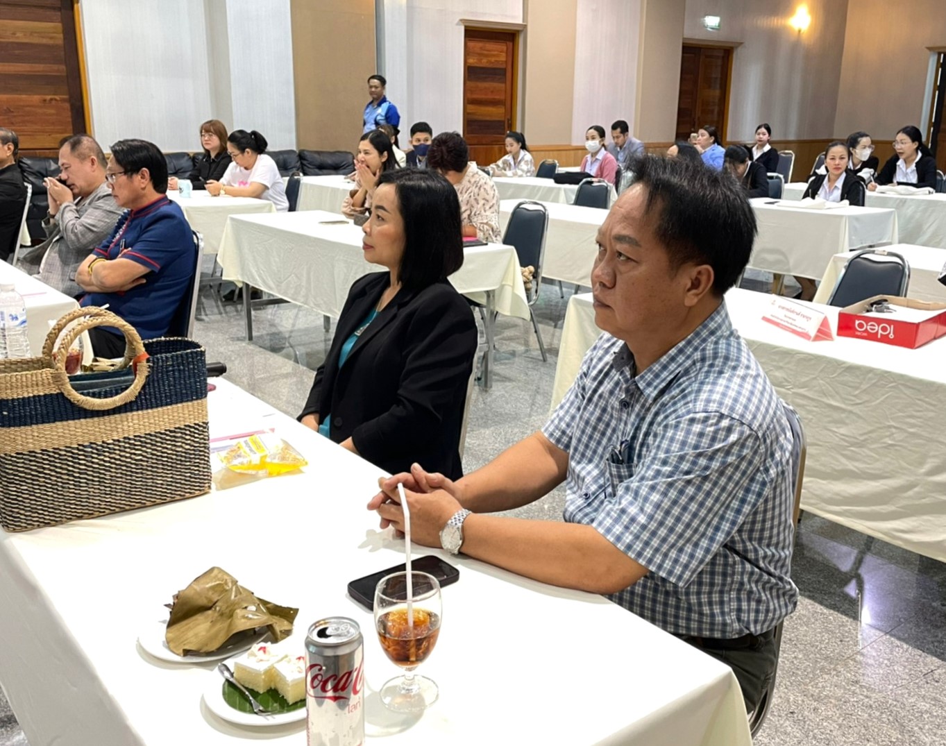 ม.นครพนม จัดเวทีแสดงวิสัยทัศน์การสรรหาคณบดีวิทยาลัยการท่องเที่ยวและอุตสาหกรรมบริการ