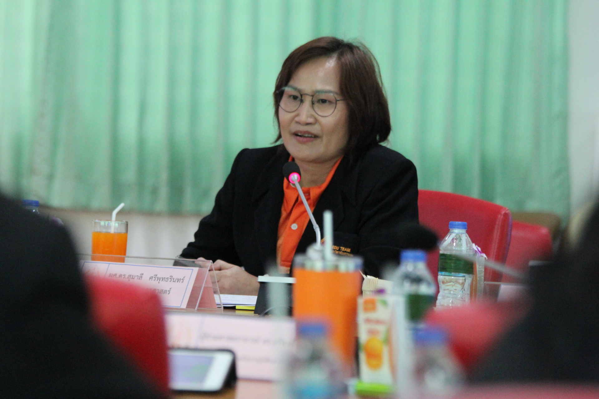 รก.อธิการบดี ม.นครพนม ลงพื้นที่พบปะบุคลากร 4 หน่วยงานในเขตพื้นที่มรุกขนคร และเขตพื้นที่ฐานบิน เพื่อรับฟังความคิดเห็นของประชาคม