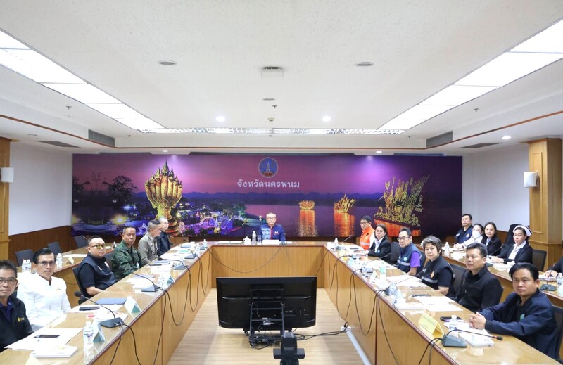 ม.นครพนม ประชุมสรุปผลการปฏิบัติงานและปิดศูนย์ปฏิบัติการป้องกันและลดอุบัติเหตุทางถนนช่วง เทศกาลปีใหม่ 2569