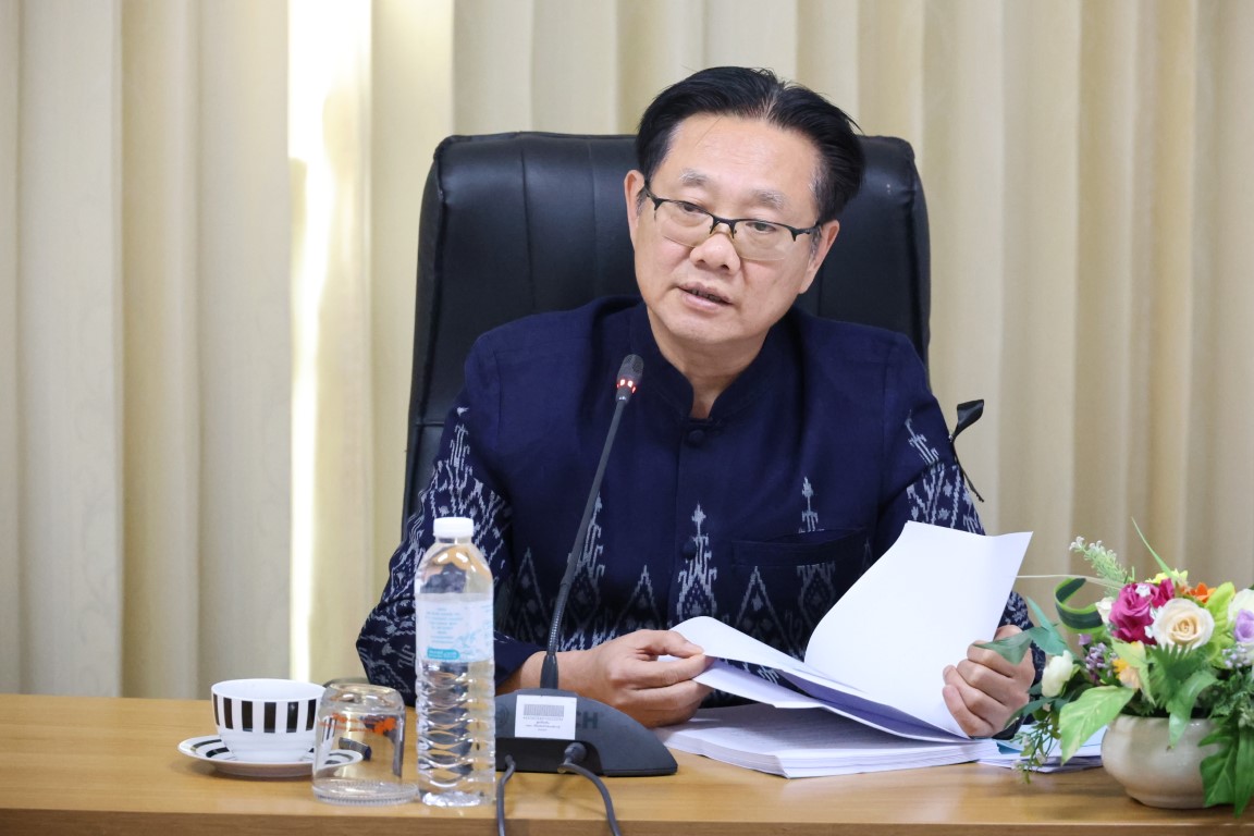 ม.นครพนม ประชุมคณะกรรมการเร่งรัดการเบิกจ่ายงบประมาณแผ่นดิน ประจำปีงบประมาณ พ.ศ. 2569 (เงินเหลือจ่ายงบลงทุน)