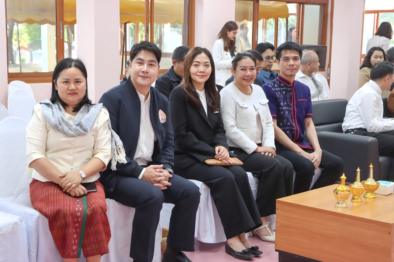 ทำบุญอาคารสำนักงานชั่วคราวคณะแพทยศาสตร์ เสริมสิริมงคลก้าวแรกสู่การจัดตั้งคณะแพทยศาสตร์