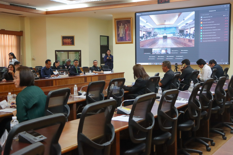 ม.นครพนม ประชุมคณะกรรมการบริหารงานจังหวัดแบบบูรณาการ ขับเคลื่อนการพัฒนาจังหวัดทุกมิติ พร้อมเดินหน้าส่งเสริมเมืองแห่งการอบรมสัมมนาและศึกษาดูงาน