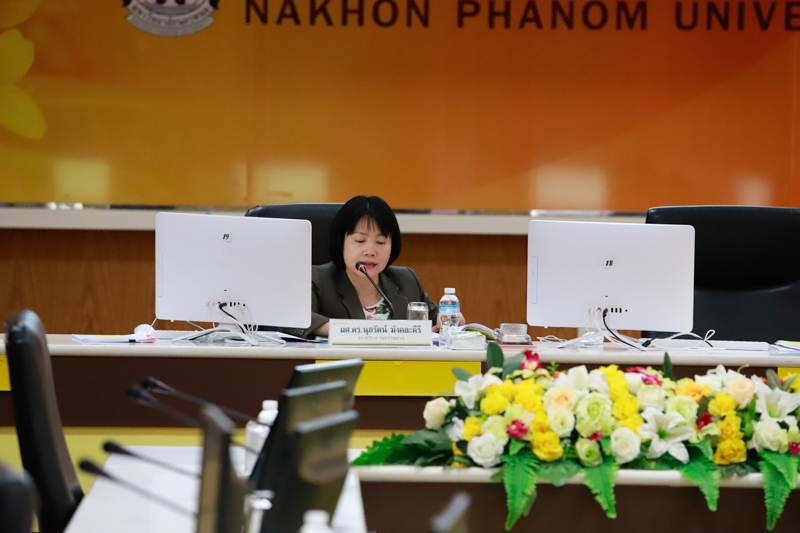 งานประกันคุณภาพการศึกษา จัดประชุมสรุปรายงานผลการดำเนินงานฯ รอบ 9 เดือน