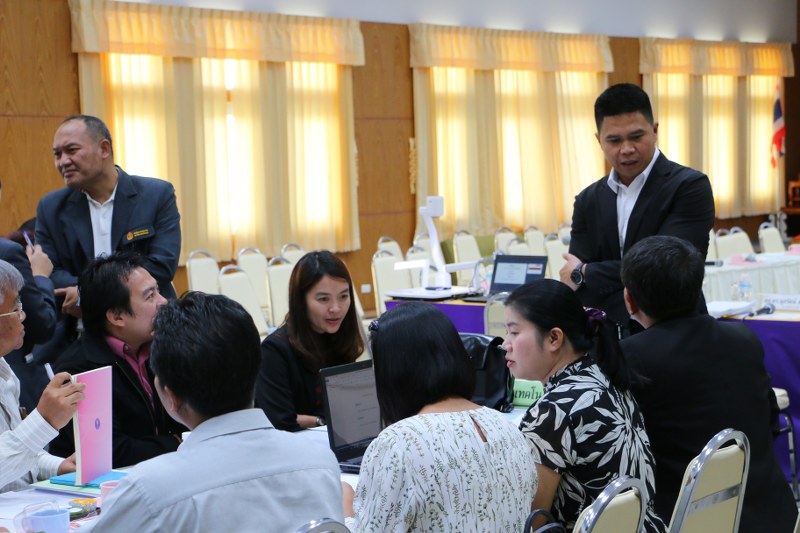 ประชุม คกก.ดำเนินงานประกันคุณภาพการศึกษา ระดับอุดมศึกษา มนพ. ครั้งที่ 1/2561