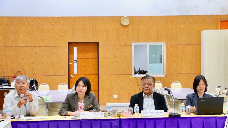 ประชุม คกก.ดำเนินงานประกันคุณภาพการศึกษา ระดับอุดมศึกษา มนพ. ครั้งที่ 1/2561