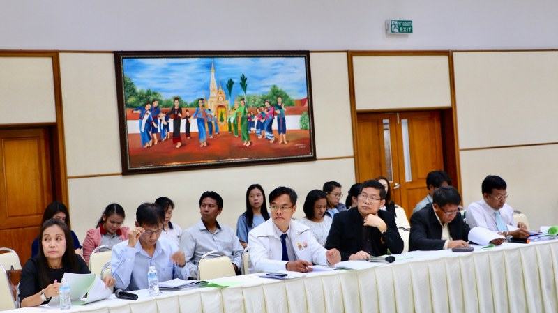 ประชุม คกก.ดำเนินงานประกันคุณภาพการศึกษา ระดับอุดมศึกษา มนพ. ครั้งที่ 1/2561