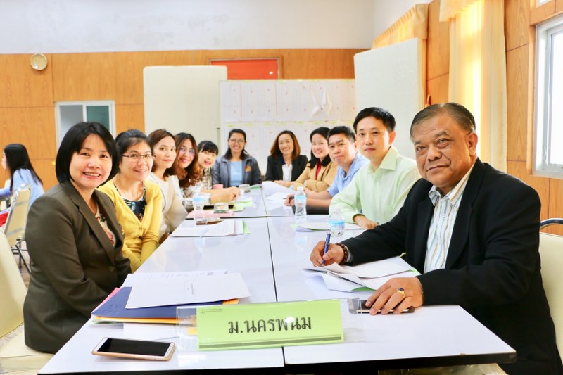 ประชุม คกก.ดำเนินงานประกันคุณภาพการศึกษา ระดับอุดมศึกษา มนพ. ครั้งที่ 1/2561