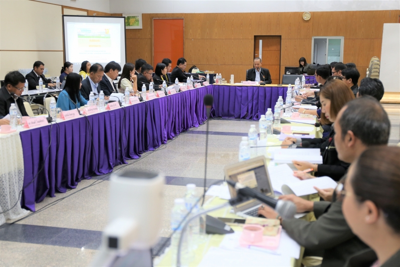 มนพ.ประเมินอภิมานผลการประเมินคุณภาพการศึกษาภายในระดับคณะ/วิทยาลัย(ระดับอาชีวศึกษา) ประจำปีการศึกษา 2560