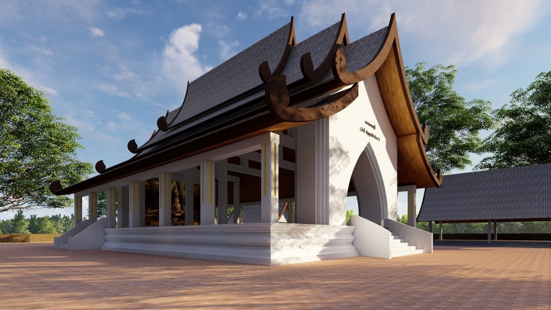 มนพ. จัดบุญใหญ่ทอดผ้าป่าเพื่อการศึกษาและสร้างศาสนสถานให้นักศึกษา-ประชาชนใช้ปฏิบัติธรรม