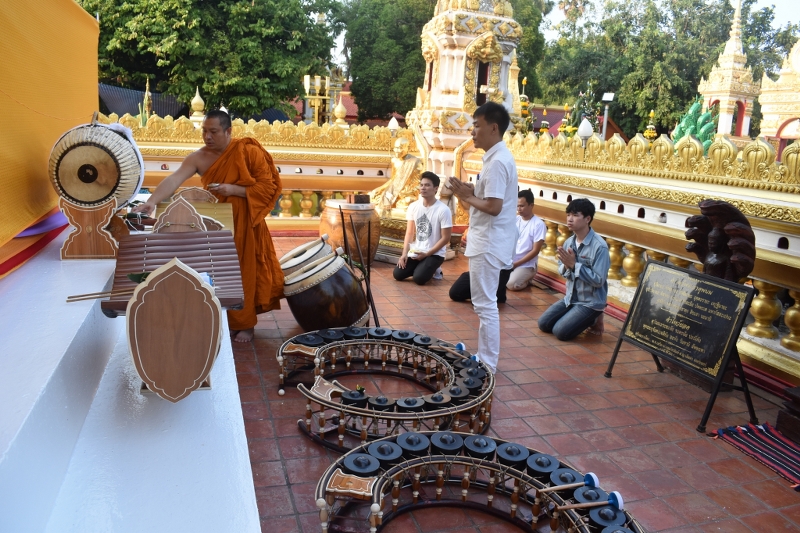 มนพ. รับมอบเครื่องดนตรีวงปี่พาทย์เครื่องห้า (คู่) เพื่อใช้ในการเรียนการสอนในสาขาวิชาดนตรีศึกษา คณะครุศาสตร์ มหาวิทยาลัยนครพนม