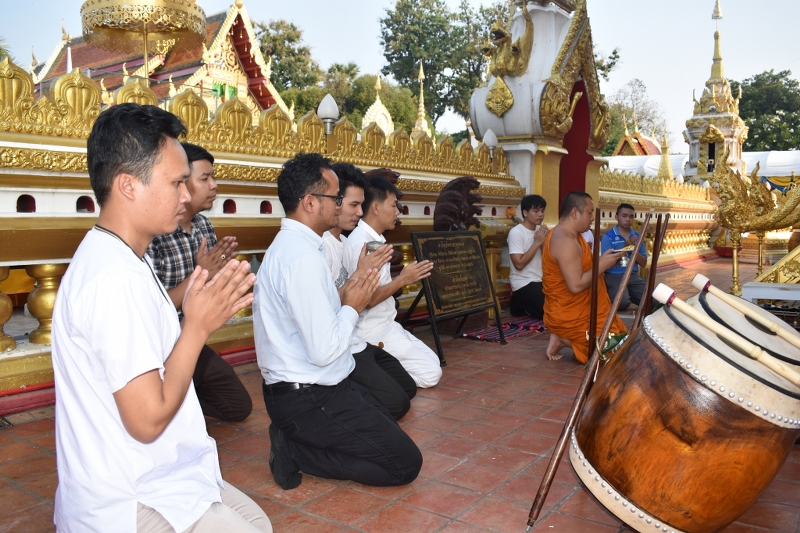 มนพ. รับมอบเครื่องดนตรีวงปี่พาทย์เครื่องห้า (คู่) เพื่อใช้ในการเรียนการสอนในสาขาวิชาดนตรีศึกษา คณะครุศาสตร์ มหาวิทยาลัยนครพนม
