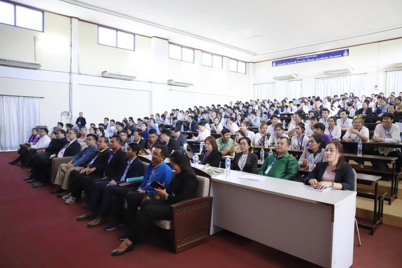มนพ. เข้าร่วมโครงการสานสัมพันธ์มิตรภาพ ลาว-ไทย ครั้งที่ 16 ณ มหาวิทยาลัยแห่งชาติลาว