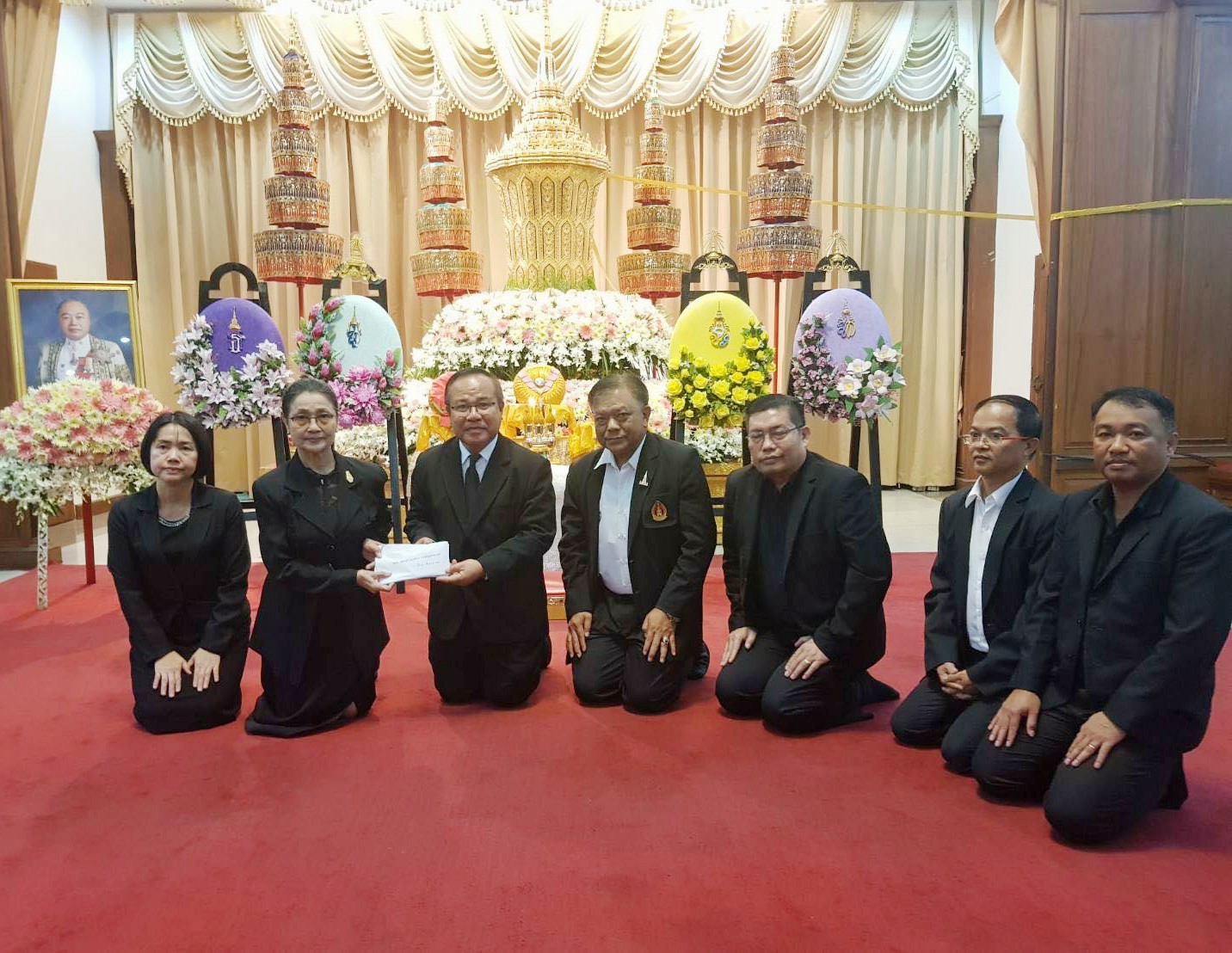 ม.นครพนม ร่วมพิธีสวดพระอภิธรรมศพนายเฉลิมเกียรติ แสนวิเศษ ม.ป.ช., จ.จ. อดีตกรรมการสภามหาวิทยาลัยนครพนมผู้ทรงคุณวุฒิ