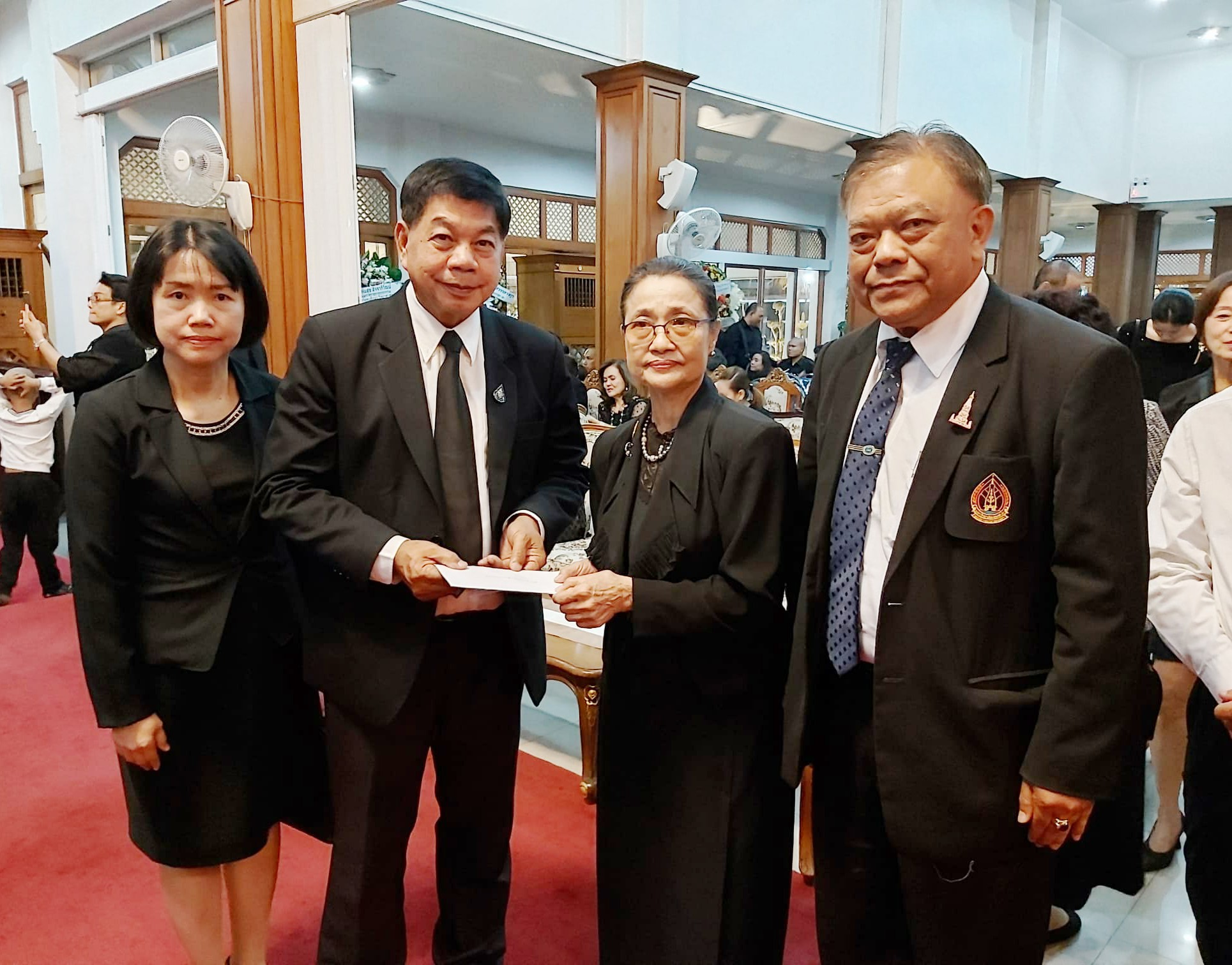 ม.นครพนม ร่วมพิธีสวดพระอภิธรรมศพนายเฉลิมเกียรติ แสนวิเศษ ม.ป.ช., จ.จ. อดีตกรรมการสภามหาวิทยาลัยนครพนมผู้ทรงคุณวุฒิ