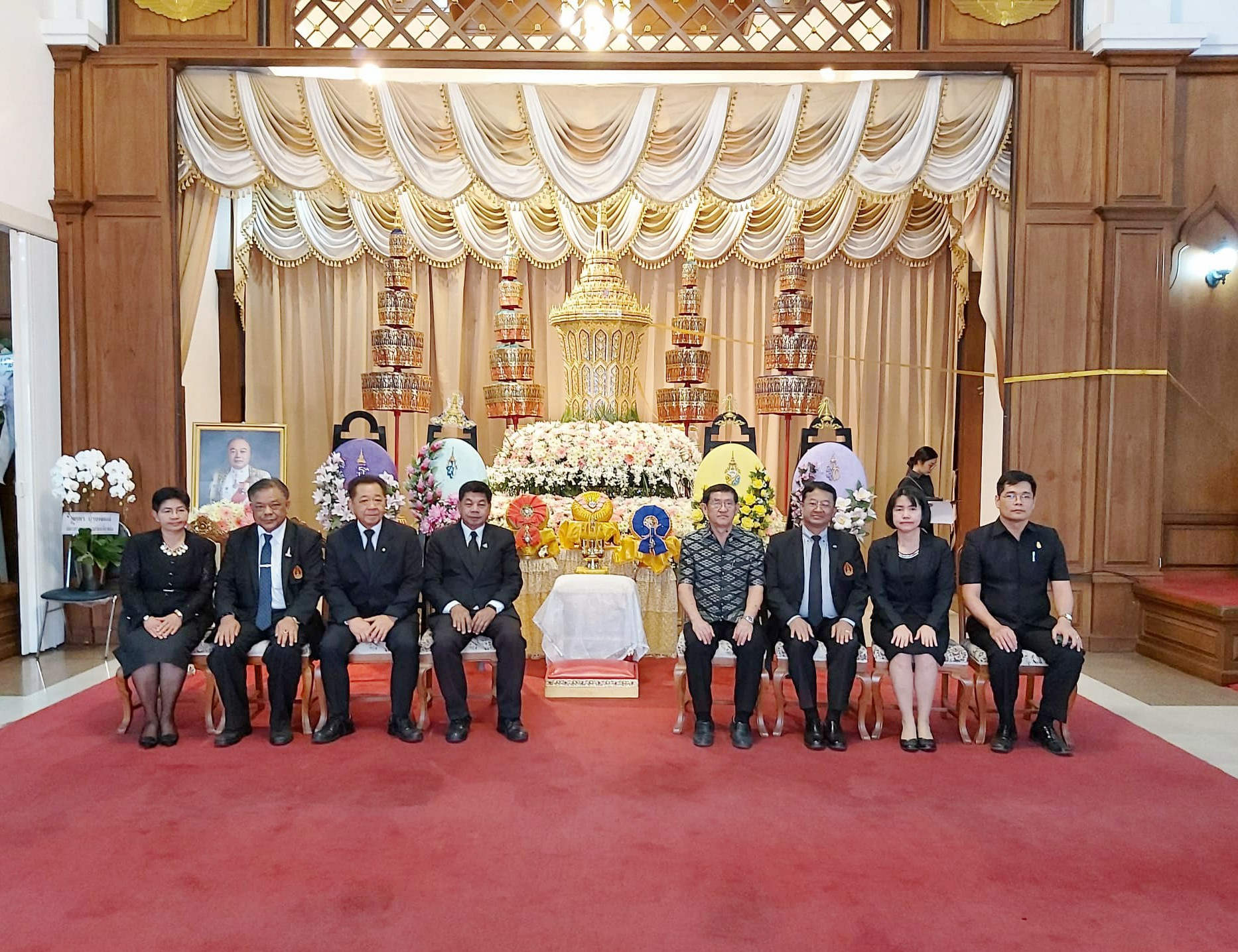 ม.นครพนม ร่วมพิธีสวดพระอภิธรรมศพนายเฉลิมเกียรติ แสนวิเศษ ม.ป.ช., จ.จ. อดีตกรรมการสภามหาวิทยาลัยนครพนมผู้ทรงคุณวุฒิ