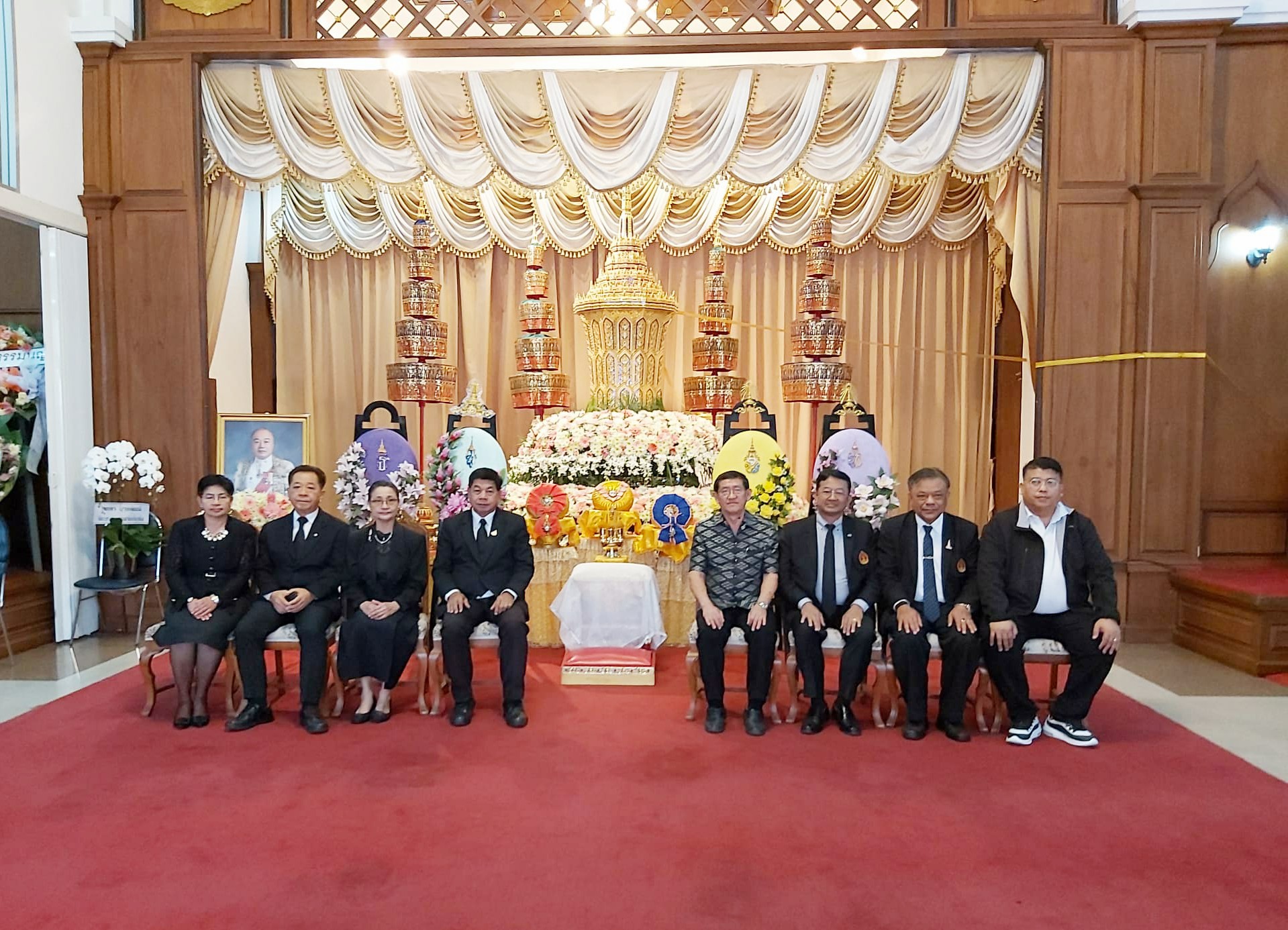 ม.นครพนม ร่วมพิธีสวดพระอภิธรรมศพนายเฉลิมเกียรติ แสนวิเศษ ม.ป.ช., จ.จ. อดีตกรรมการสภามหาวิทยาลัยนครพนมผู้ทรงคุณวุฒิ