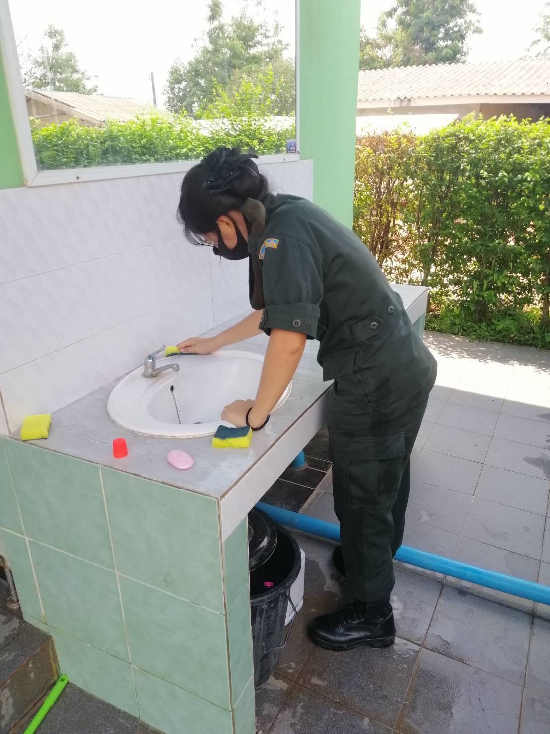 นักศึกษาวิชาทหาร ม.นครพนม ร่วมกิจกรรม