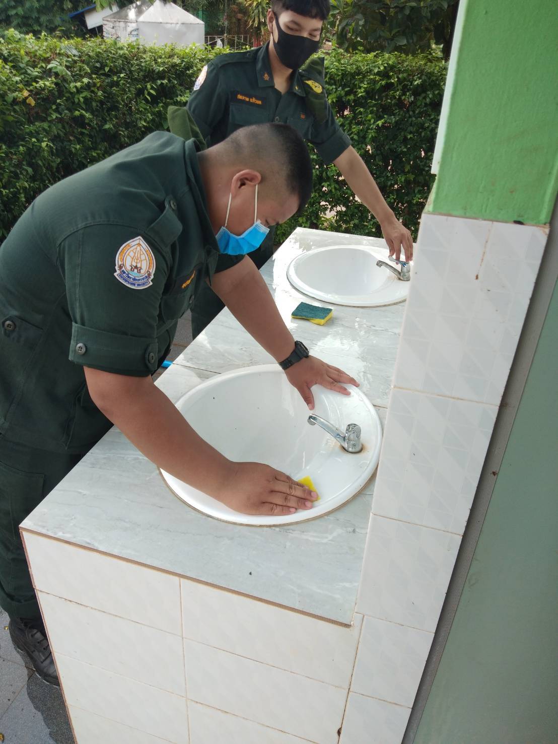 นักศึกษาวิชาทหาร ม.นครพนม ร่วมกิจกรรม