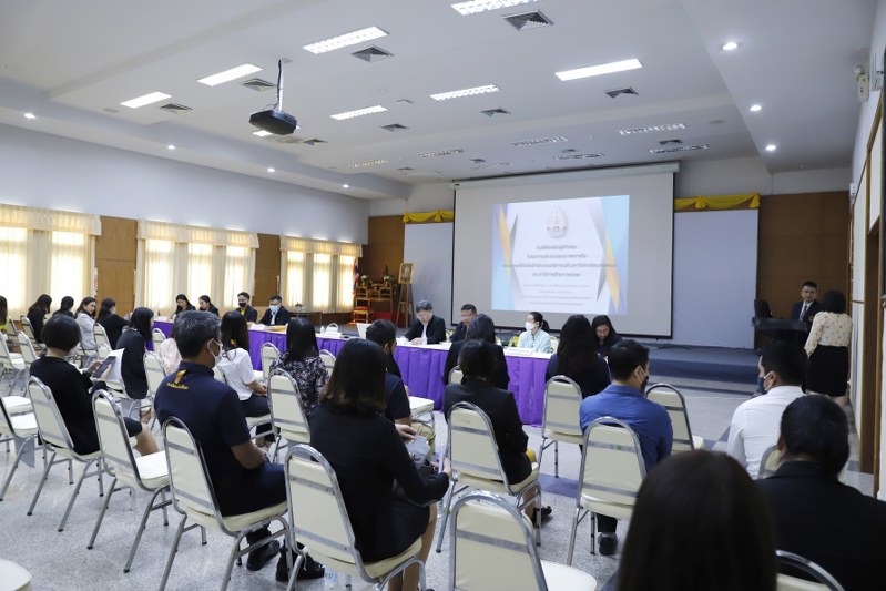 หน่วยงานในสังกัด สำนักงานอธิการบดี  และสำนักคณบดีสถาบันนวัตกรรมธุรกิจและการบัญชี เข้ารับการประเมินคุณภาพภายใน ระดับหน่วยงานสนับสนุน ม.นครพนม ปีการศึกษา 2562