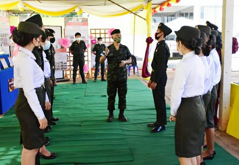 นศท. ม.นครพนม เป็นเจ้าภาพร่วมจัดโครงการ “ศูนย์ฝึกแข็งขัน สถานศึกษาร่วมใจ มุ่งไปสู่มาตรฐานเดียวกัน” ประจำปีการศึกษา 2563