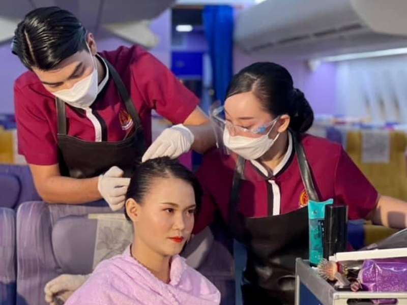 นักศึกษา วิทยาลัยการท่องเที่ยวและอุตสาหกรรมบริการ คว้ารางวัลชนะเลิศ Food and Beverage Stylist : “อยู่ดี กินดี มีสไตล์”ในยุคโควิด-19 จากการแข่งขัน THM Fair 2021