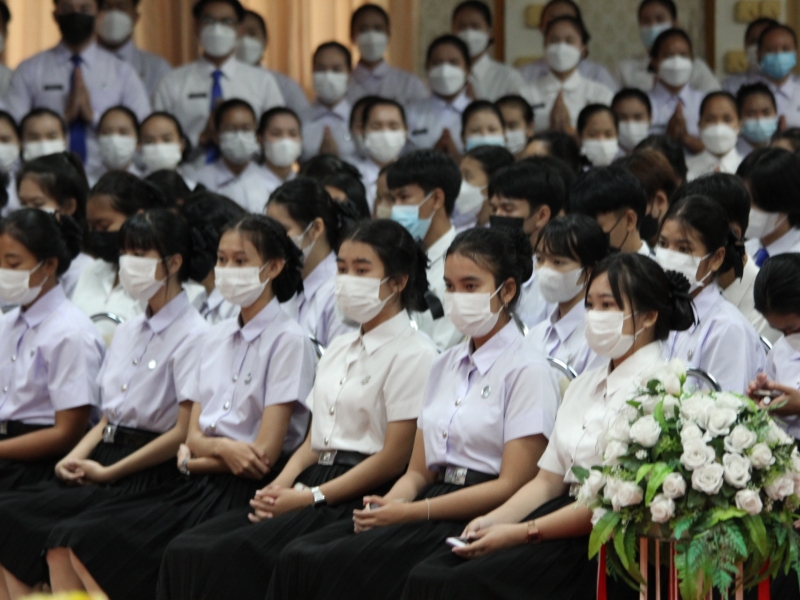 พิธีไหว้ครู คณะครุศาสตร์ มหาวิทยาลัยนครพนม