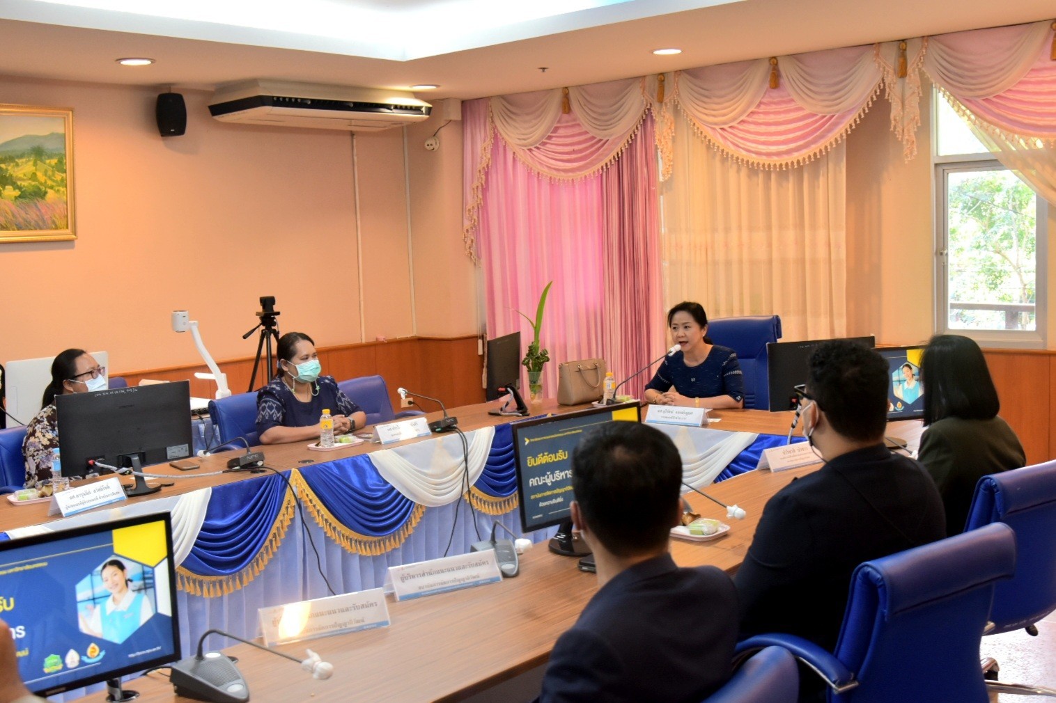 วพบ.นครพนม ต้อนรับคณะศึกษาดูงาน สถาบันการจัดการปัญญาภิวัฒน์ เชื่อมความสัมพันธ์และศึกษาโอกาสความร่วมมือทางการศึกษา