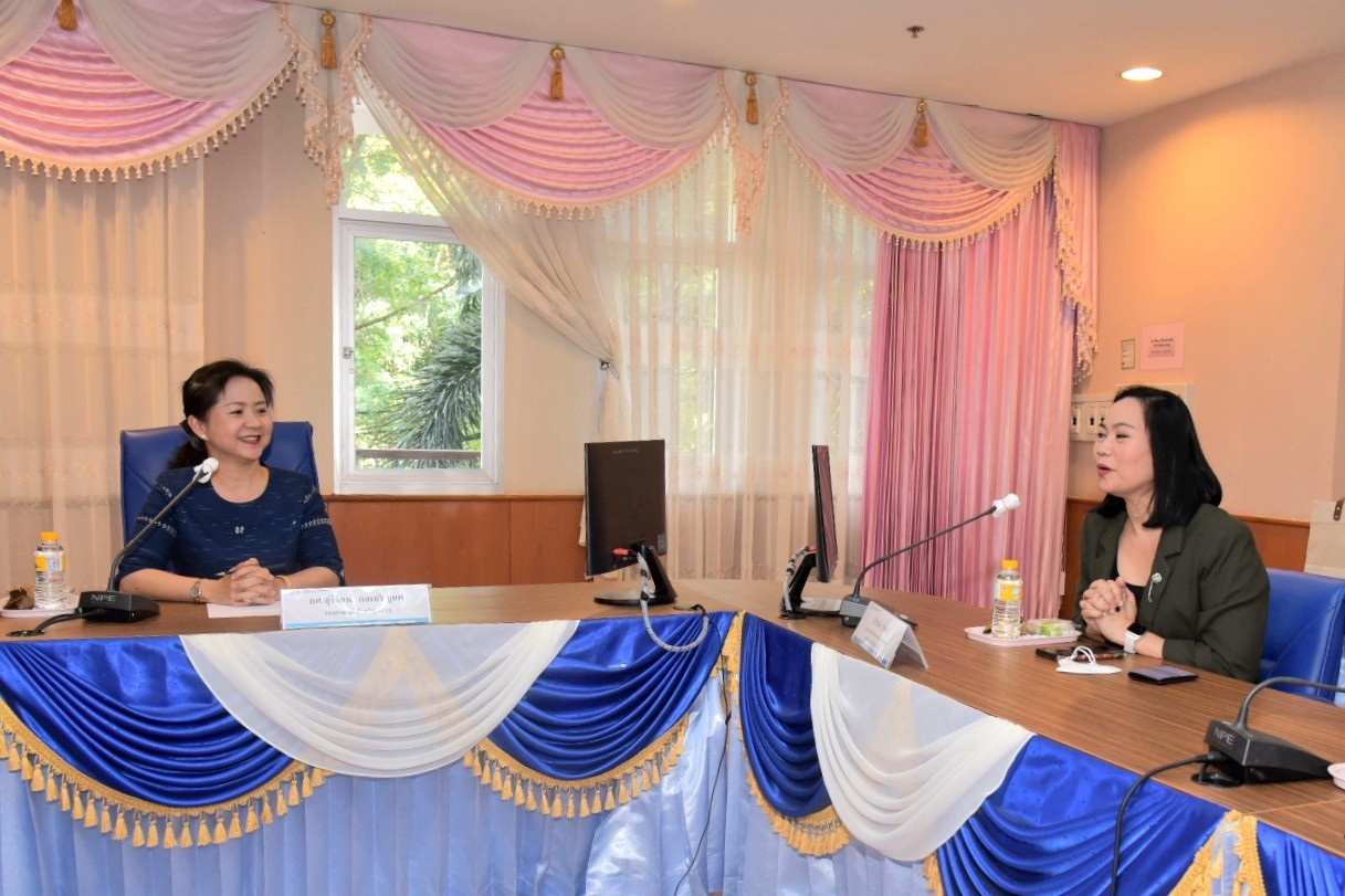 วพบ.นครพนม ต้อนรับคณะศึกษาดูงาน สถาบันการจัดการปัญญาภิวัฒน์ เชื่อมความสัมพันธ์และศึกษาโอกาสความร่วมมือทางการศึกษา