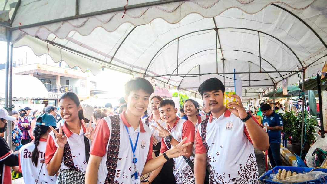 สาขาวิชารัฐประศาสนศาสตร์ คณะศิลปศาสตร์และวิทยาศาสตร์ ม.นครพนม ร่วมบริจาคโรงทาน งานบวงสรวงองค์พญาศรีสัตตนาคราช ประจำปี 2566