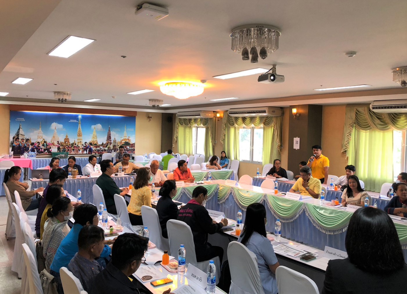 Node Flagship ม.นครพนม ประชุมสรุปผลการดำเนินงาน พบพื้นที่เป้าหมายมีการจัดการระบบเป็นรูปธรรม เตรียมเสนอต่อเฟสที่ 3