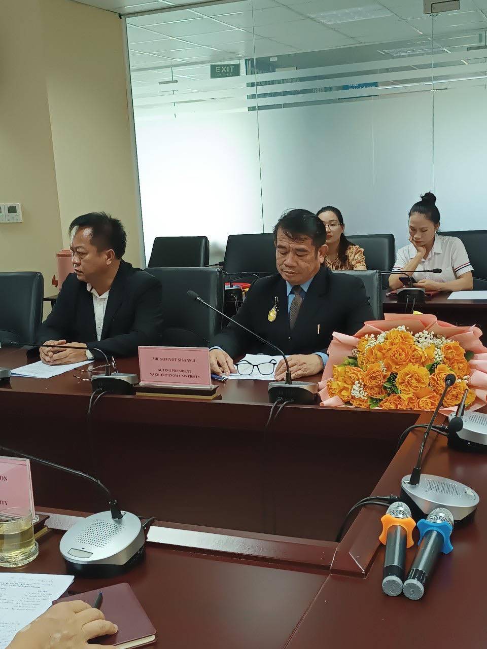 ม.นครพนม จับมือ ม.ฮาติงห์ และ ม.วิงห์ ขยายความร่วมมือด้านการศึกษา การวิจัย การทำนุบำรุงศิลปวัฒนธรรม