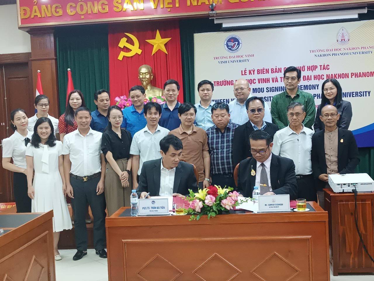 ม.นครพนม จับมือ ม.ฮาติงห์ และ ม.วิงห์ ขยายความร่วมมือด้านการศึกษา การวิจัย การทำนุบำรุงศิลปวัฒนธรรม