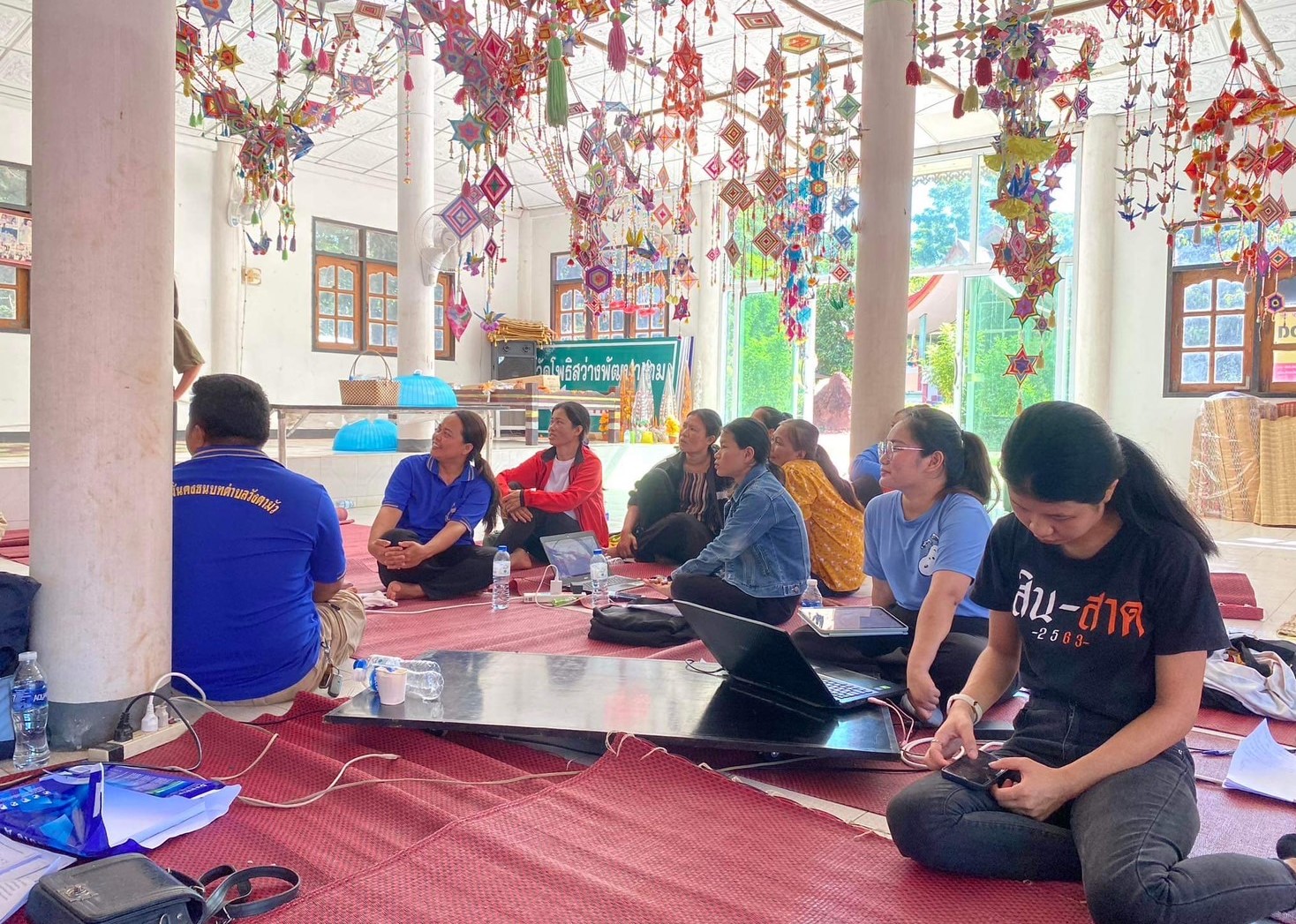 สาขาวิชาพัฒนาสังคมและสิ่งแวดล้อม ลงพื้นที่บริการวิชาการร่วมกับ พอช. หวังพัฒนาและยกระดับคุณภาพชีวิตชุมชนในพื้นที่ ต.วังตามัว อ.เมือง จ.นครพนม