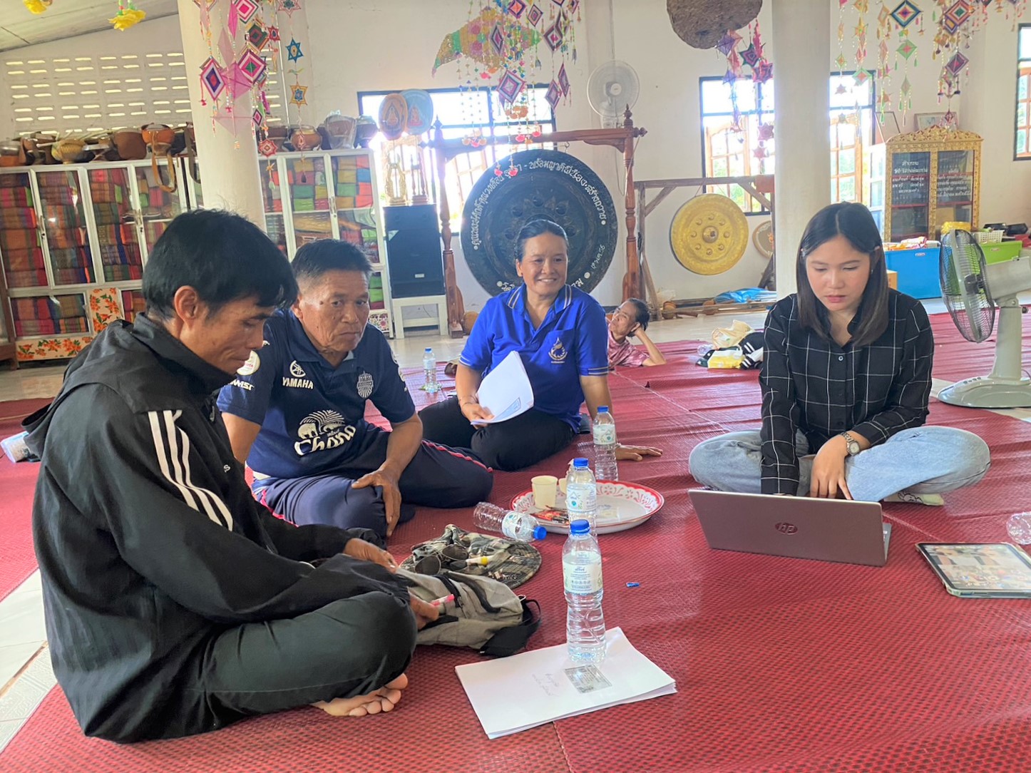 สาขาวิชาพัฒนาสังคมและสิ่งแวดล้อม ลงพื้นที่บริการวิชาการร่วมกับ พอช. หวังพัฒนาและยกระดับคุณภาพชีวิตชุมชนในพื้นที่ ต.วังตามัว อ.เมือง จ.นครพนม
