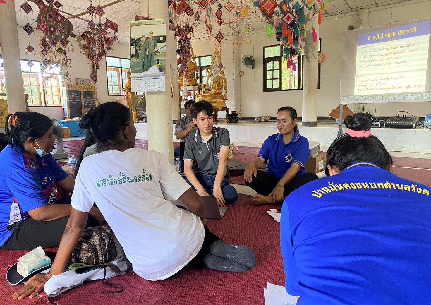 สาขาวิชาพัฒนาสังคมและสิ่งแวดล้อม ลงพื้นที่บริการวิชาการร่วมกับ พอช. หวังพัฒนาและยกระดับคุณภาพชีวิตชุมชนในพื้นที่ ต.วังตามัว อ.เมือง จ.นครพนม