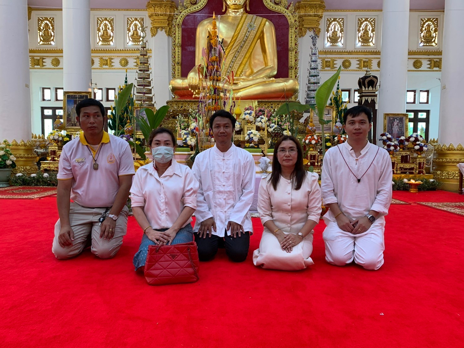วิทยาลัยธาตุพนม ม.นครพนม ร่วมพิธีเจริญพระพุทธมนต์ ถวายพระพรชัยมงคลแด่สมเด็จพระเจ้าลูกเธอ เจ้าฟ้าพัชรกิติยาภา นเรนทิราเทพยวดี กรมหลวงราชสาริณีสิริพัชร มหาวัชรราชธิดา ณ วัดพระธาตุพนม วรมหาวิหาร อำเภอธาตุพนม จังหวัดนครพนม