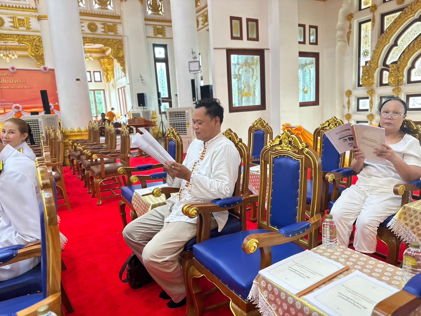 วิทยาลัยธาตุพนม ม.นครพนม ร่วมพิธีเจริญพระพุทธมนต์ ถวายพระพรชัยมงคลแด่สมเด็จพระเจ้าลูกเธอ เจ้าฟ้าพัชรกิติยาภา นเรนทิราเทพยวดี กรมหลวงราชสาริณีสิริพัชร มหาวัชรราชธิดา ณ วัดพระธาตุพนม วรมหาวิหาร อำเภอธาตุพนม จังหวัดนครพนม