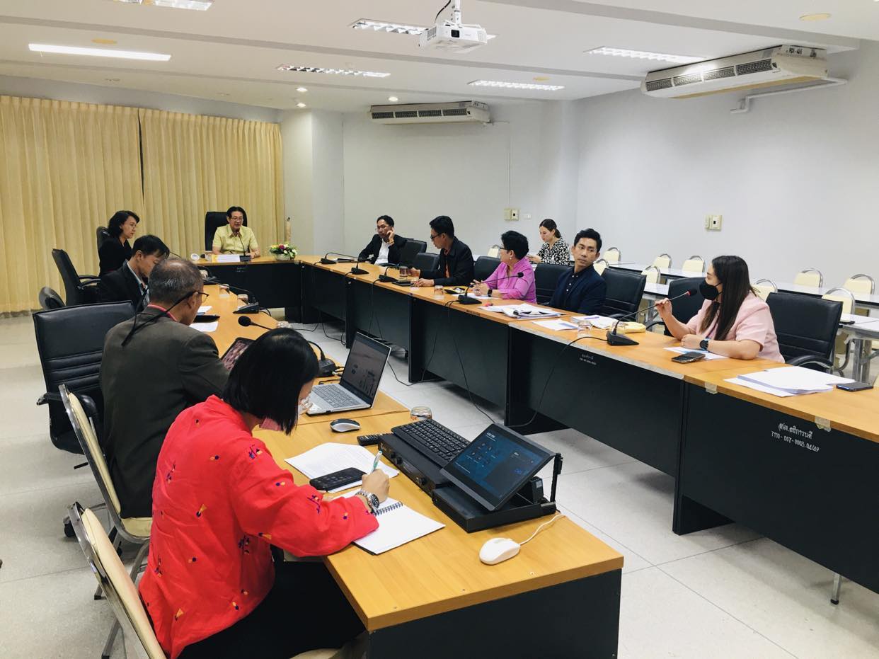 งานประกันคุณภาพการศึกษา ม.นครพนม ประชุมเตรียมความพร้อมรับการประเมินคุณภาพภายนอกมหาวิทยาลัยนครพนม ระดับอุดมศึกษา ประจำปีงบประมาณ พ.ศ. 2566