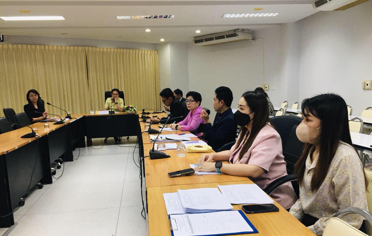 งานประกันคุณภาพการศึกษา ม.นครพนม ประชุมเตรียมความพร้อมรับการประเมินคุณภาพภายนอกมหาวิทยาลัยนครพนม ระดับอุดมศึกษา ประจำปีงบประมาณ พ.ศ. 2566