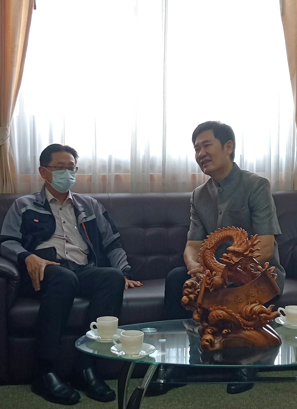 รก.อธิการบดี ม.นครพนม เข้าหารือ ผอ.รพ.นครพนม ประสานแหล่งฝึกนักศึกษาแพทย์