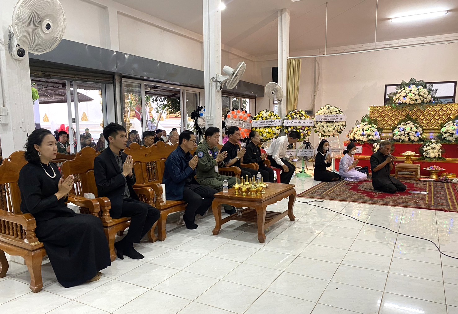 ม.นครพนม เป็นเจ้าภาพสวดพระอภิธรรมและประกอบพิธีฌาปนกิจศพ นางสาวณัฏฐ์นรี สุริยสิทธิ์