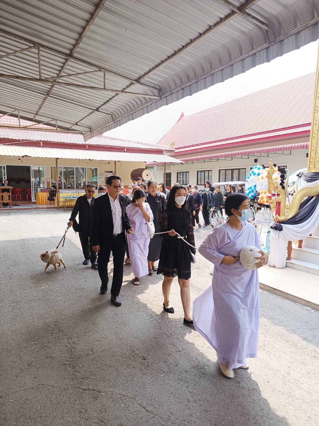 ม.นครพนม เป็นเจ้าภาพสวดพระอภิธรรมและประกอบพิธีฌาปนกิจศพ นางสาวณัฏฐ์นรี สุริยสิทธิ์