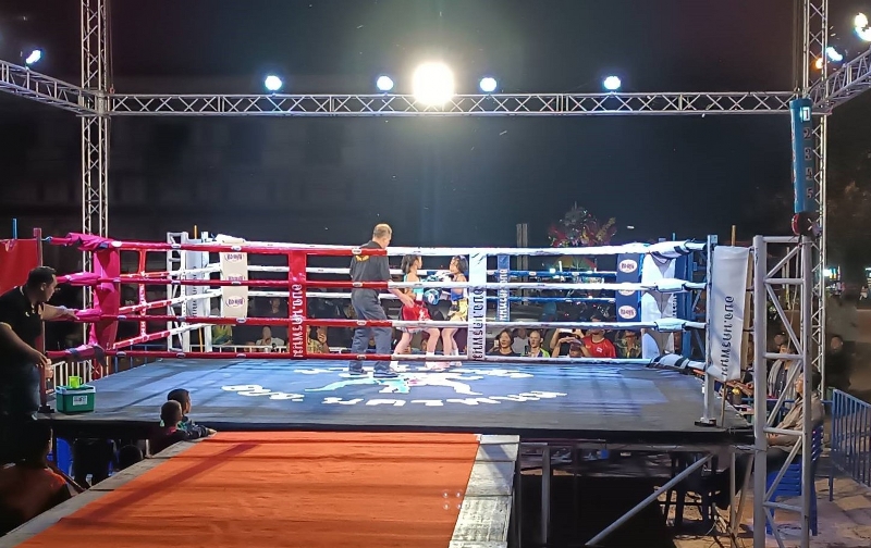 ม.นครพนม ร่วมพิธีเปิดการแข่งขันมวยไทยลีก ครั้งที่ 3 เสริมสร้างสุขภาพเยาวชน พัฒนานักกีฬามวยไทยสมัครเล่นสู่มวยไทยอาชีพ