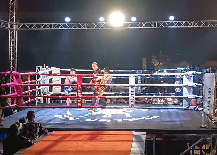 ม.นครพนม ร่วมพิธีเปิดการแข่งขันมวยไทยลีก ครั้งที่ 3 เสริมสร้างสุขภาพเยาวชน พัฒนานักกีฬามวยไทยสมัครเล่นสู่มวยไทยอาชีพ