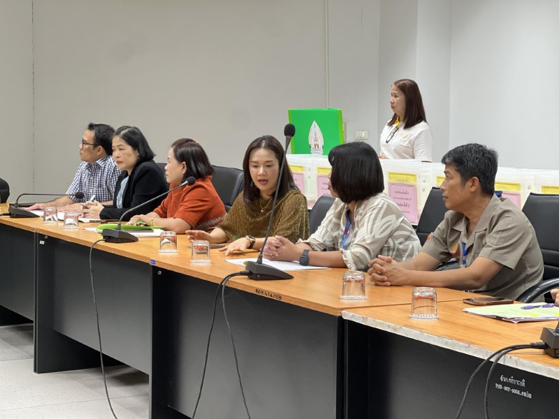 ประชุมคณะกรรมการประจำหน่วยเลือกตั้งกรรมการสภาคณาจารย์และข้าราชการ มหาวิทยาลัยนครพนม