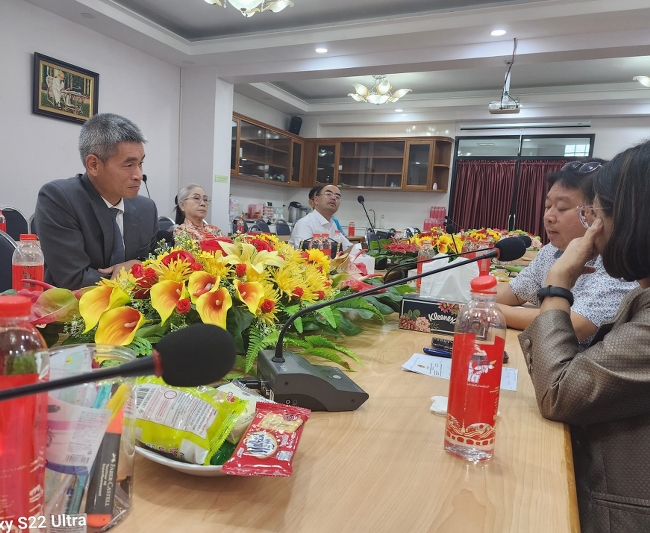 ศูนย์ GMS ม.นครพนม ประชุมร่วมกับรัฐมนตรีช่วยว่าการกระทรวงคมนาคม และกงศุลใหญ่เวียตนาม หารือ แลกเปลี่ยน นโยบายคมนาคม การขนส่ง และความสัมพันธ์ระหว่างท้องถิ่น